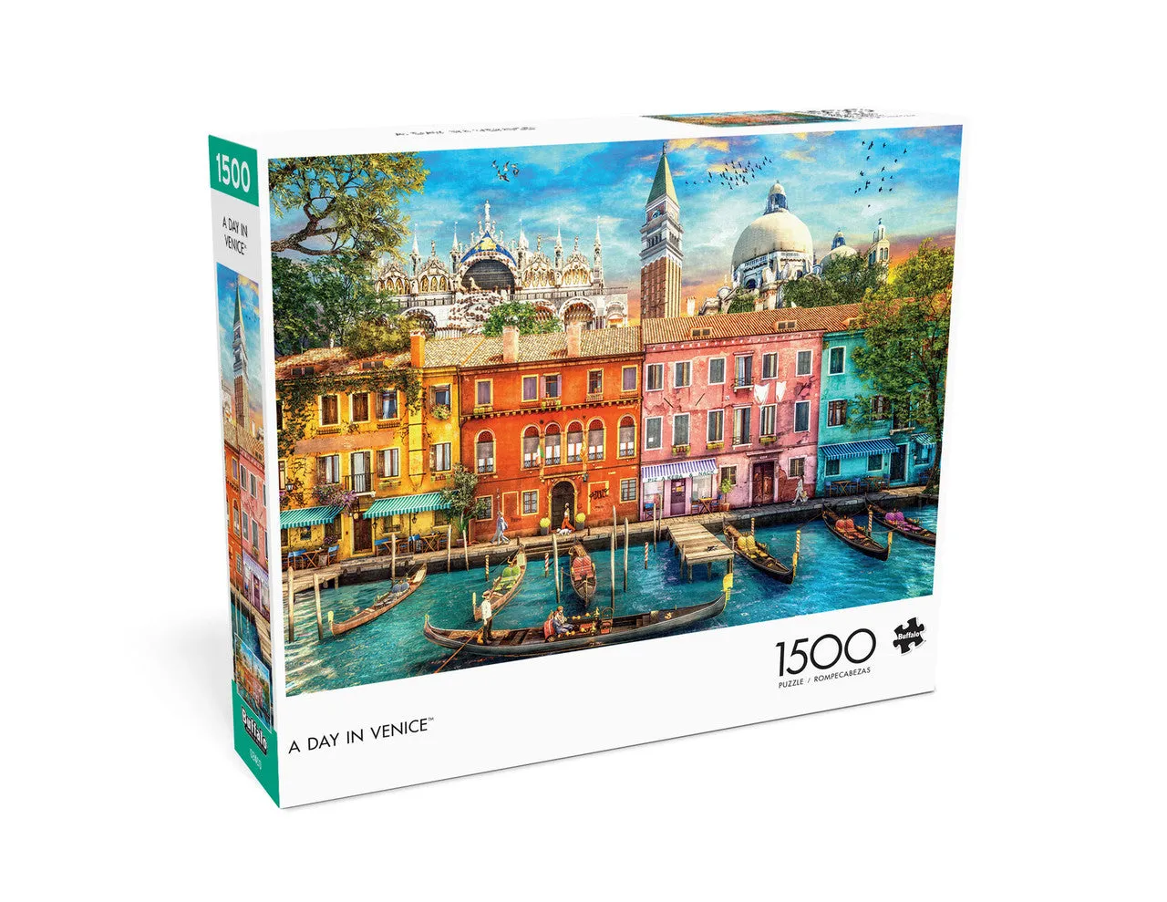 Buffalo Games A Day in Venice puslespil 1500 brikker Venedig