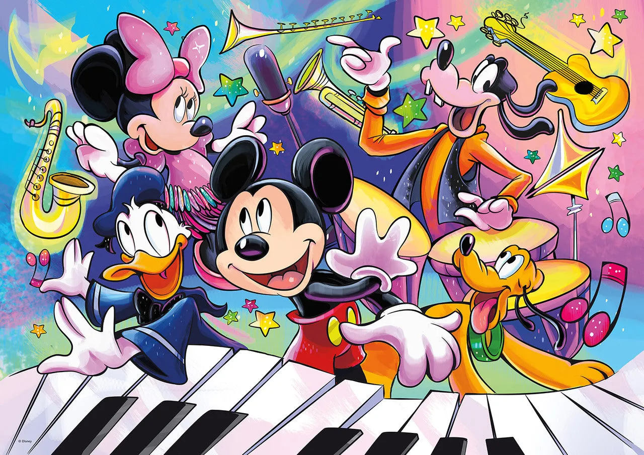 Buffalo Games Silver Select Disney Mickeys Music puslespil 500 brikker