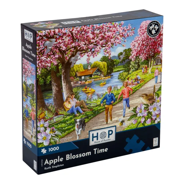 House of Puzzles Apple Blossom Time puslespil 1000 brikker have