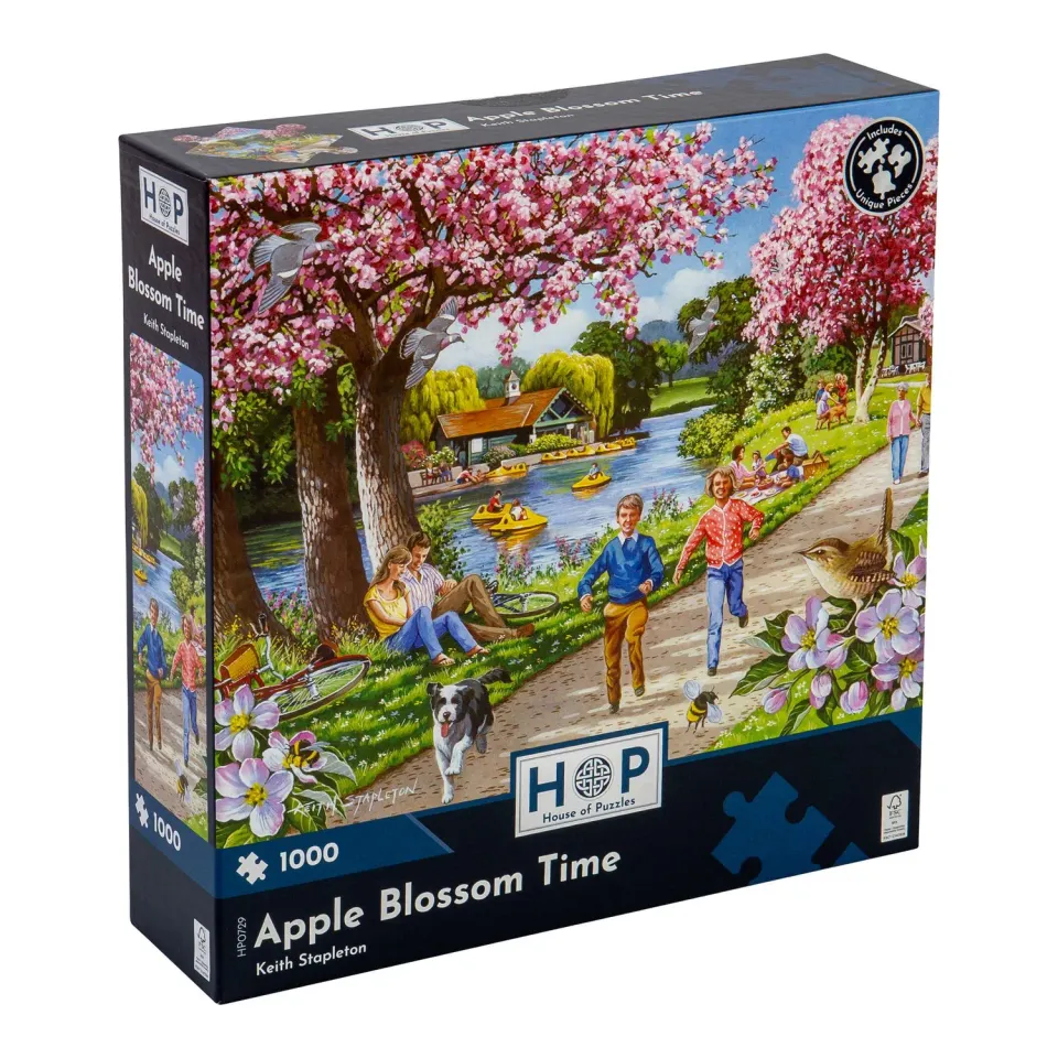 House of Puzzles Apple Blossom Time puslespil 1000 brikker have