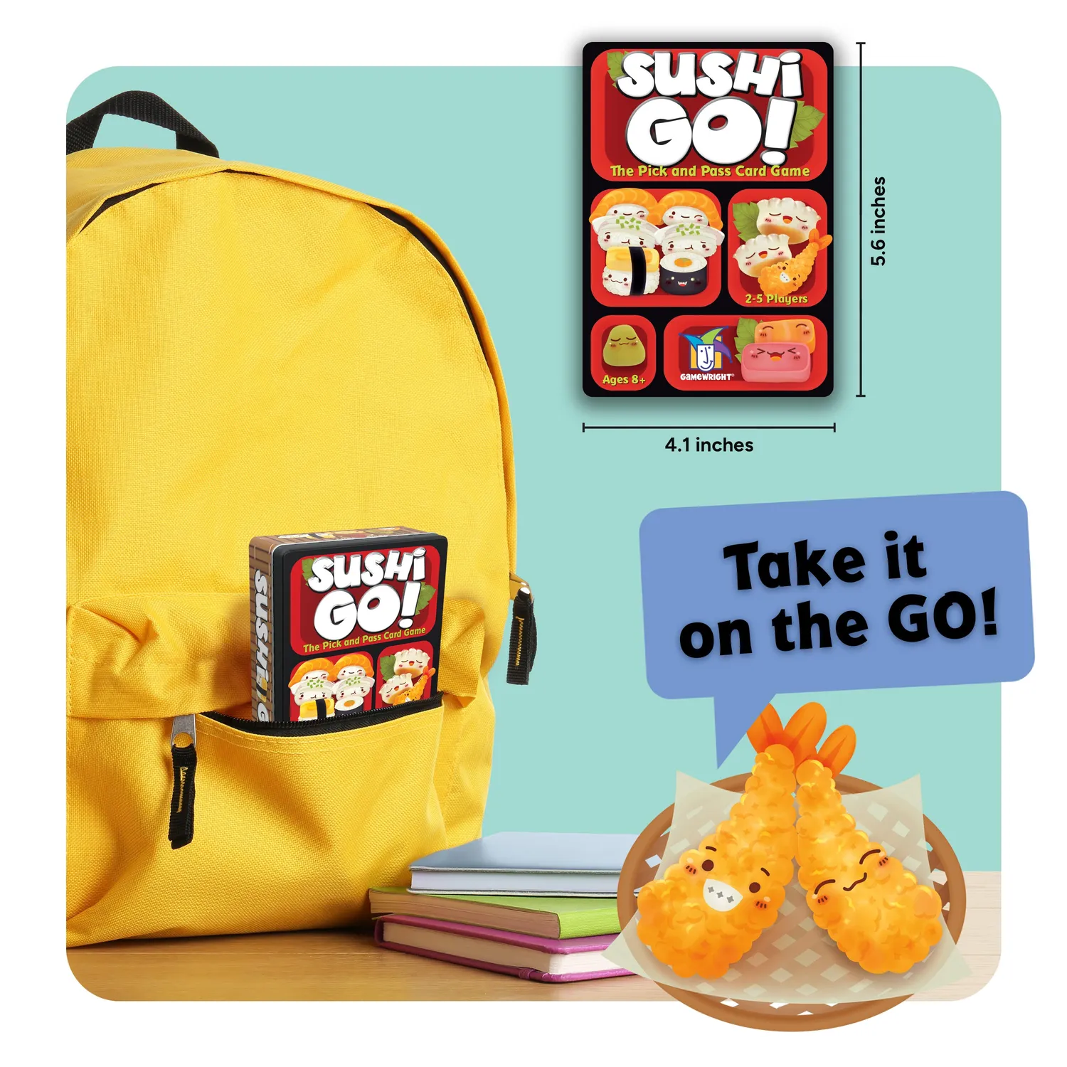 Gamewright Sushi Go Pick & Pass kortspil