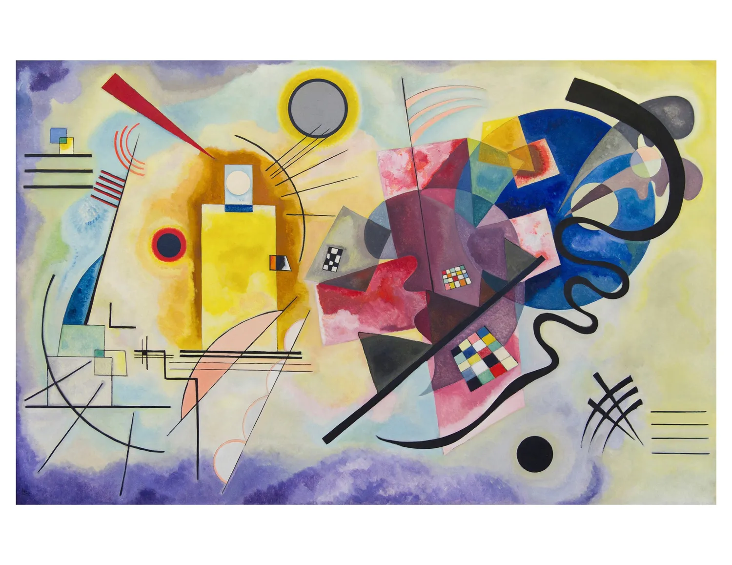 Pomegranate Keepsake Kandinsky brevkort æske abstrakt
