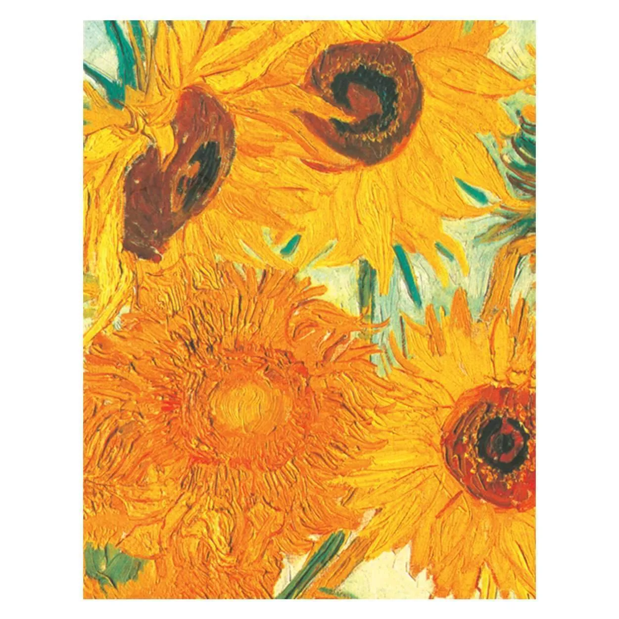 Good Puzzle Co. Van Gogh Floral kort 16 stk mandelblomst