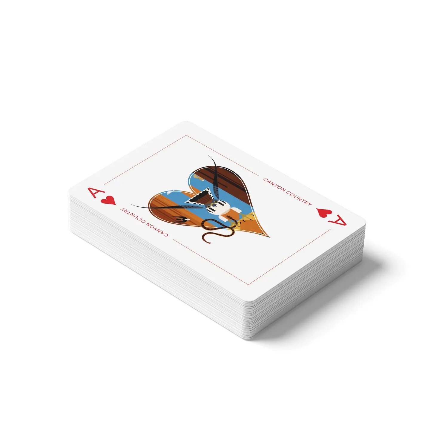 Pomegranate Charley Harper spillekort med dyr og planter