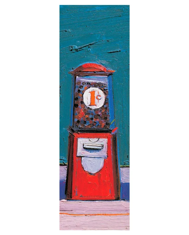 Pomegranate Wayne Thiebaud Penny Machines bogmærke kunst