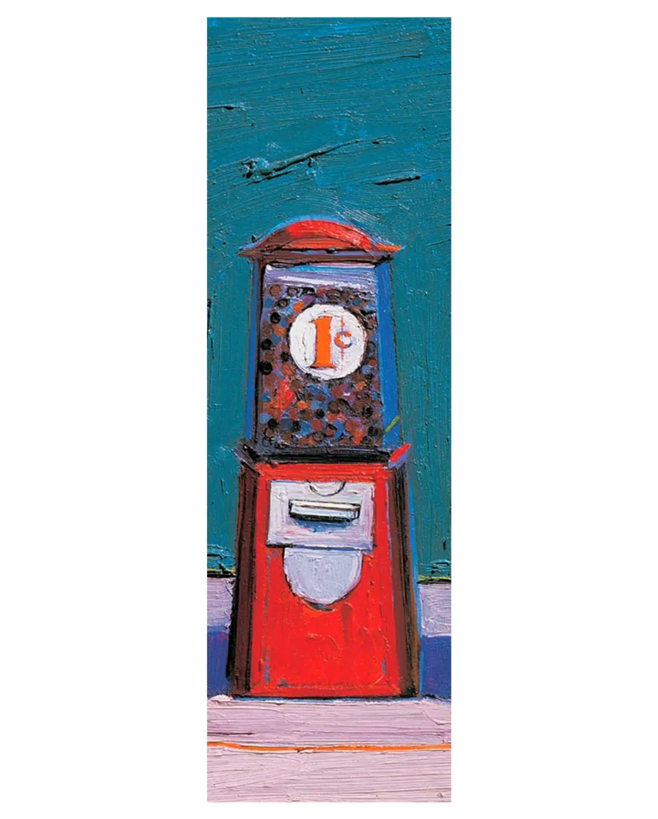 Pomegranate Wayne Thiebaud Penny Machines bogmærke kunst