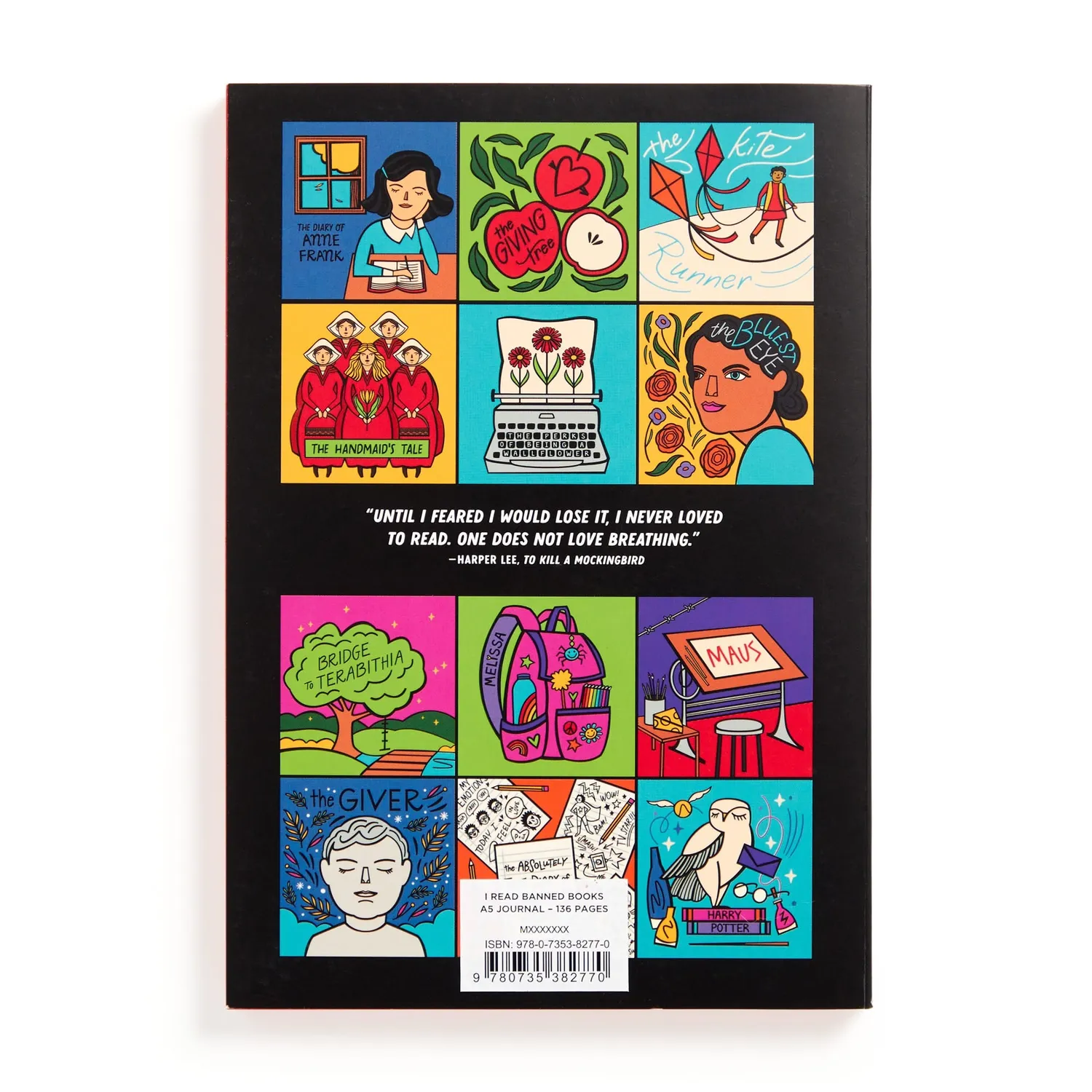 Good Puzzle Co. I Read Banned Books journal A5 linjeret