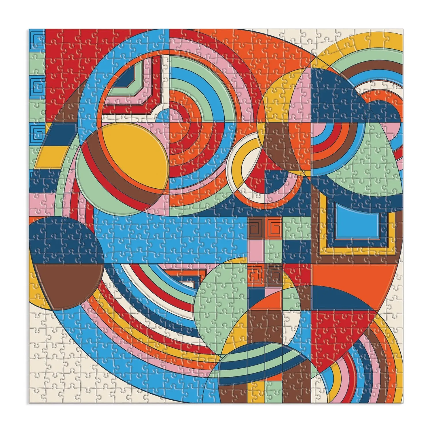 Galison Hoffman House Rug puslespil 500 brikker geometrisk