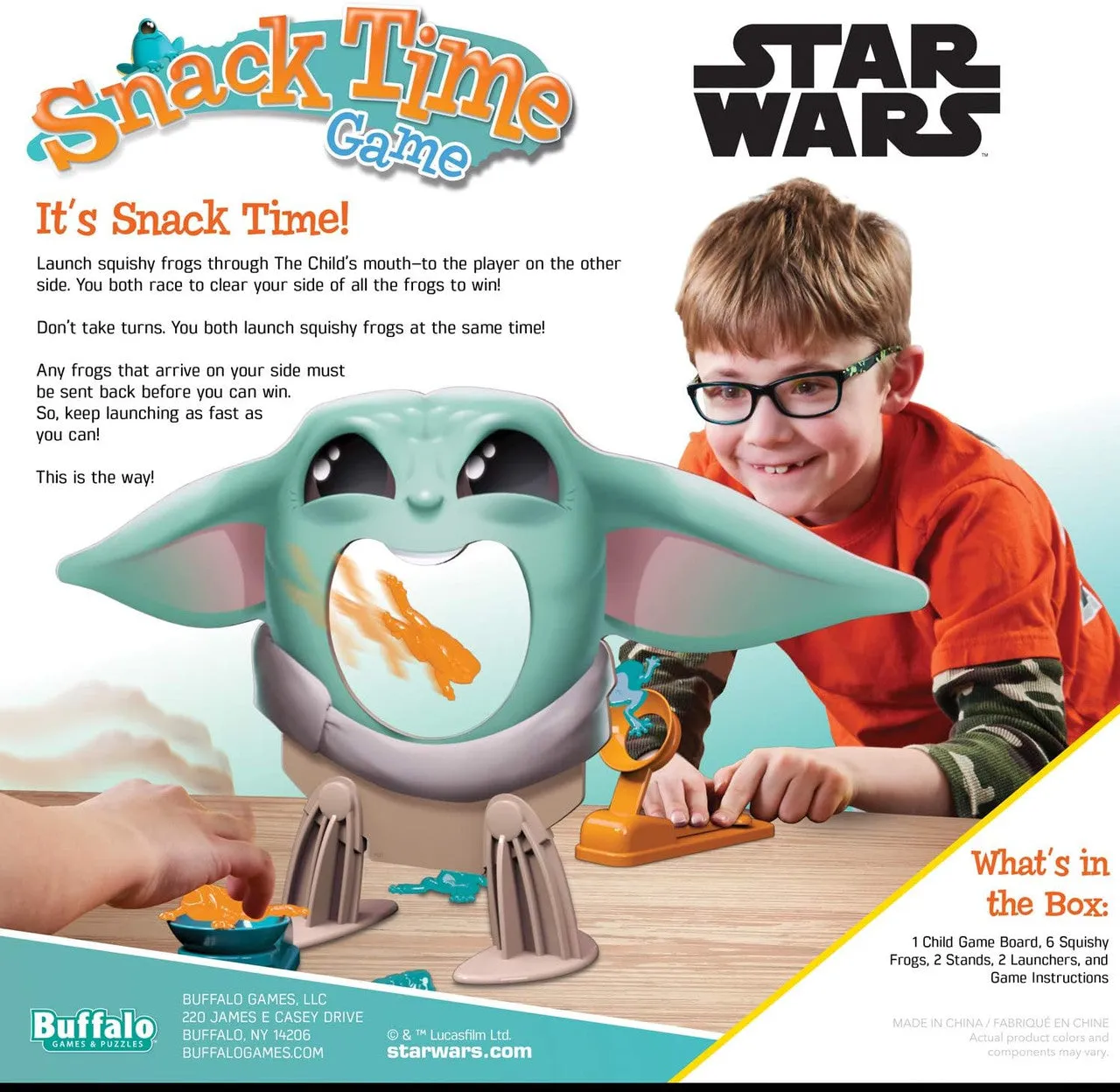 Buffalo Games Snack Time Mandalorian brætspil 2 spillere