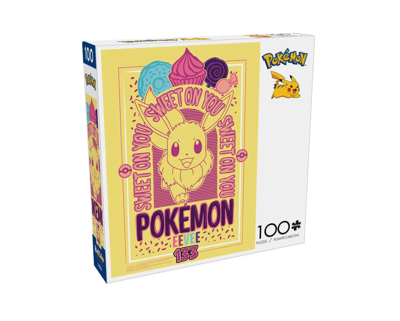 Buffalo Games Pokémon Sweet on You puslespil 100 brikker Eevee