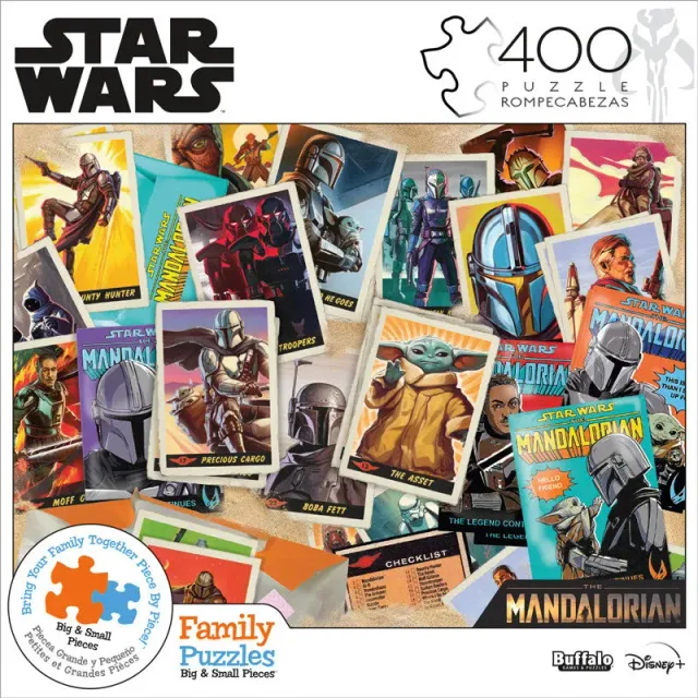 Buffalo Games Star Wars Trading Card Expansion Pack puslespil 400 brikker familie