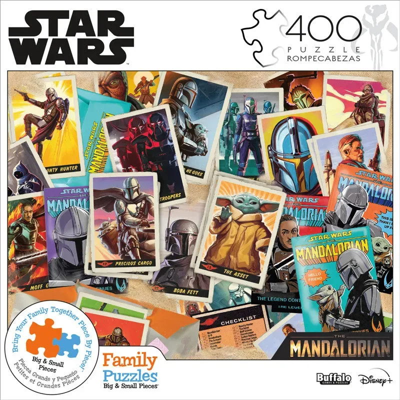 Buffalo Games Star Wars Trading Card Expansion Pack puslespil 400 brikker familie