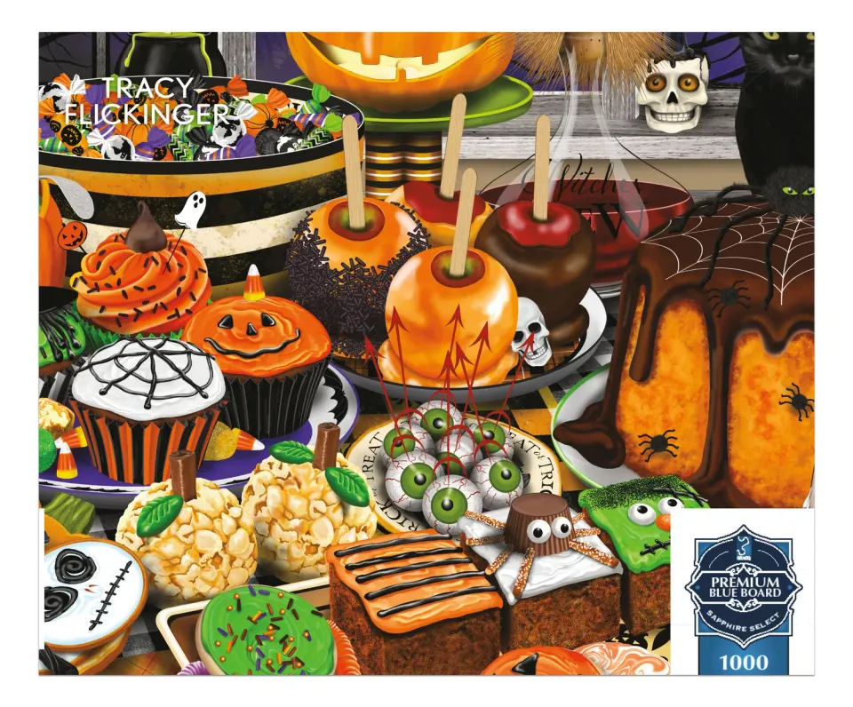 Buffalo Games Sapphire Halloween Haul puslespil 1000 halloween