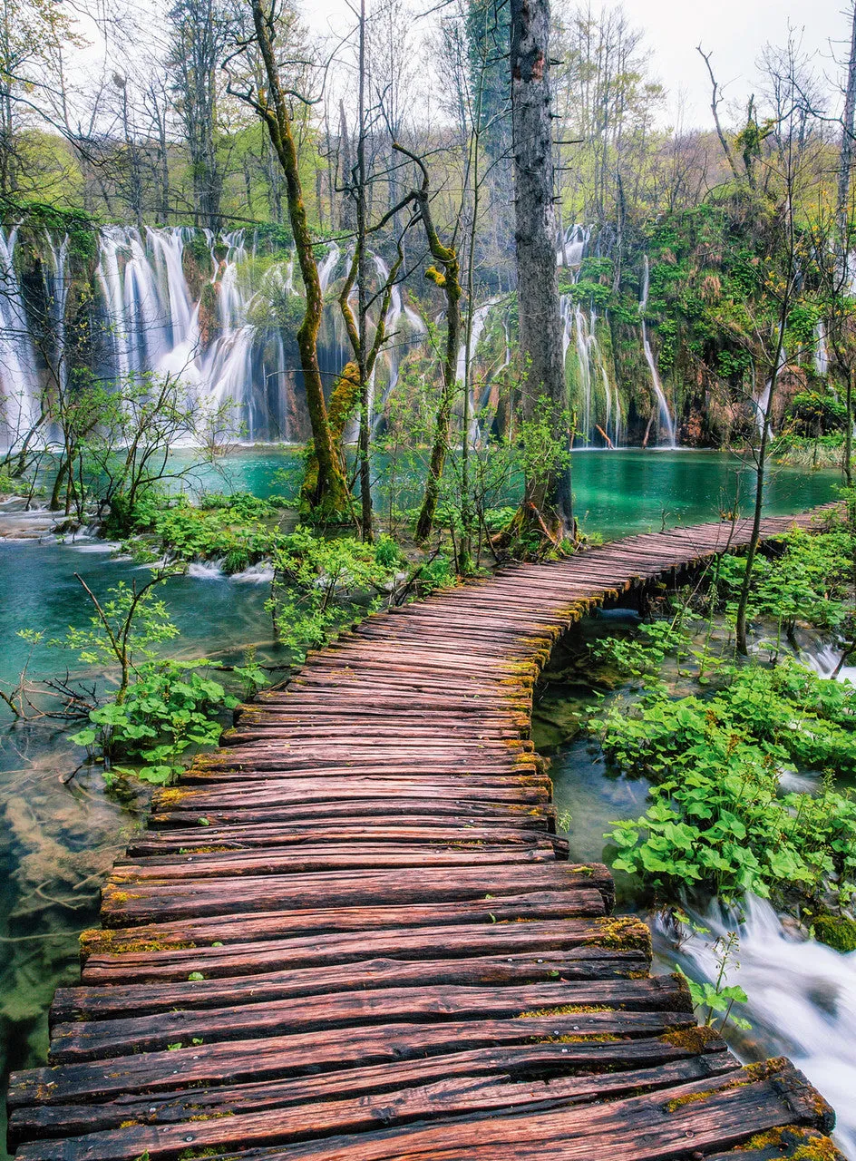 Buffalo Games blanc Croatian Pathways puslespil 300 brikker Kroatien