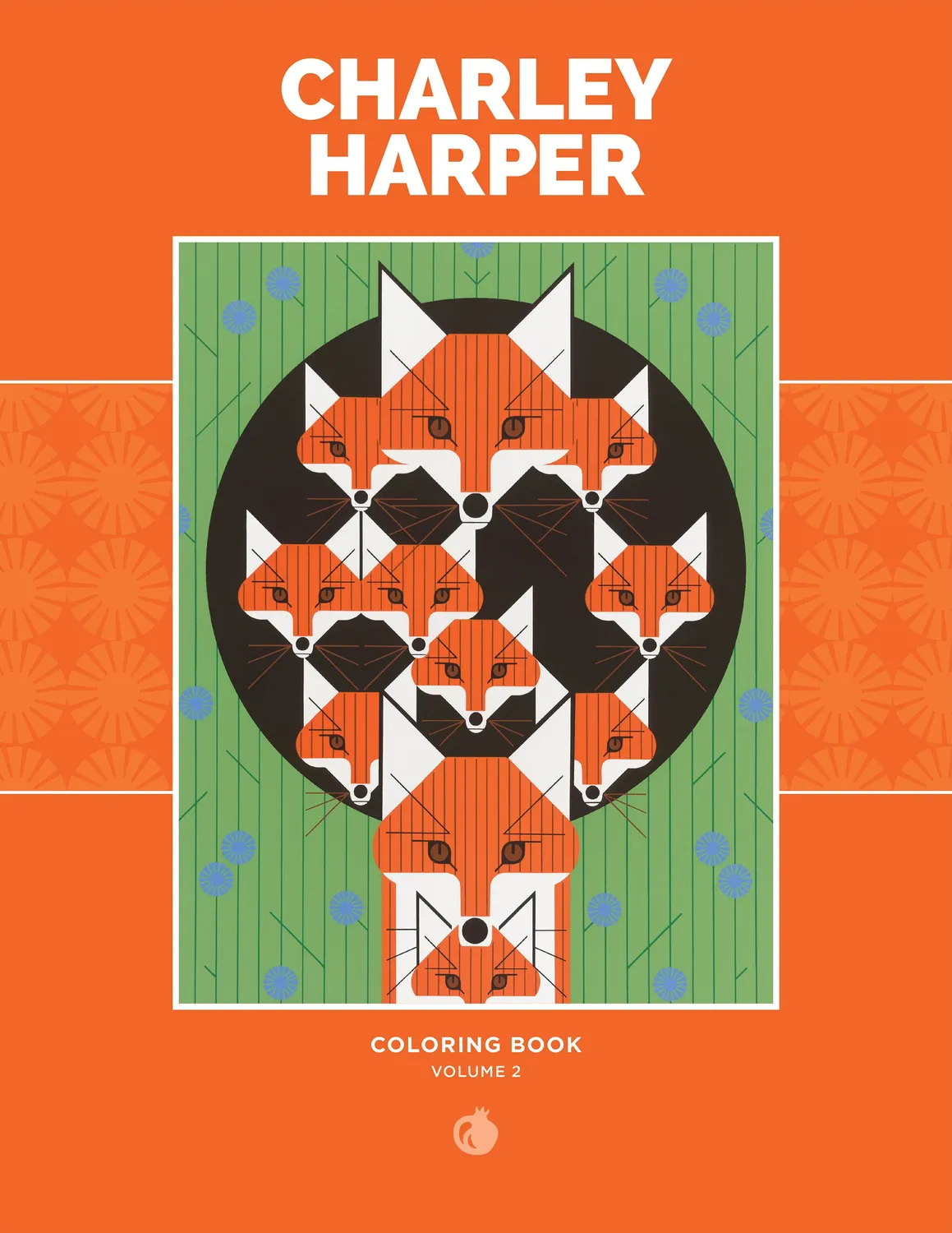 Pomegranate Charley Harper Volume 2 malebog dyr