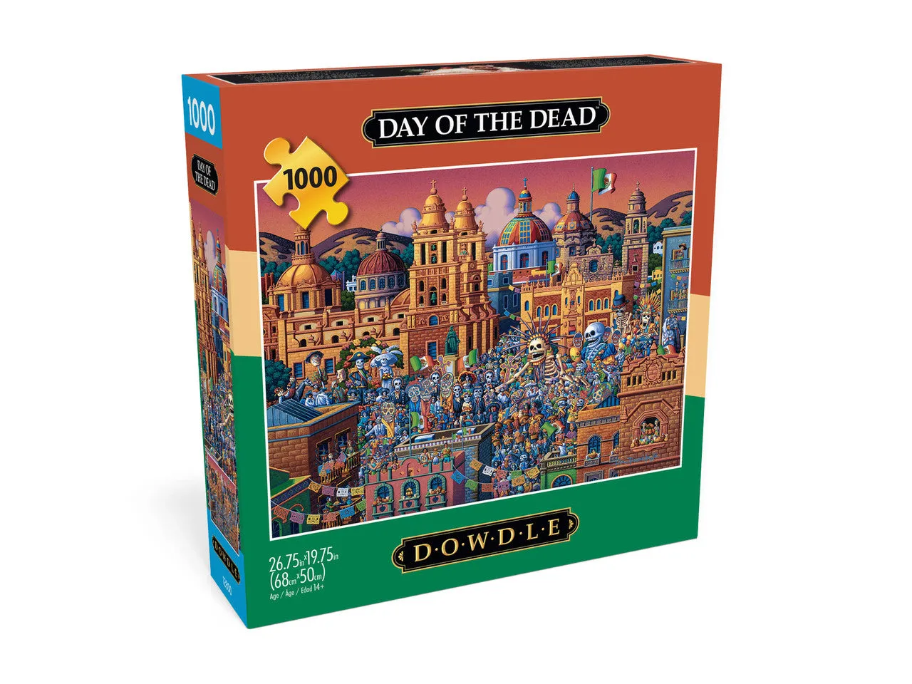 Buffalo Games Eric Dowdle Day of the Dead puslespil 1000 brikker