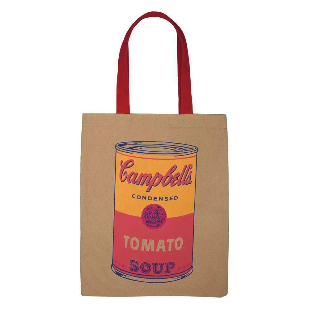 Galison Andy Warhol Campbell's Soup mulepose lærred