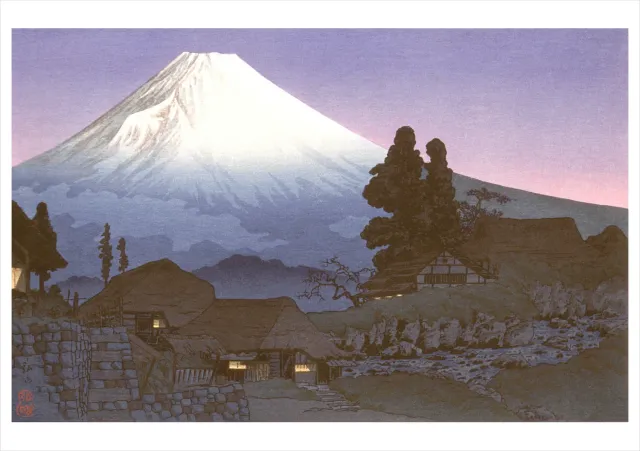 Pomegranate Takahashi Hiroaki Mt. Fuji enkeltkort