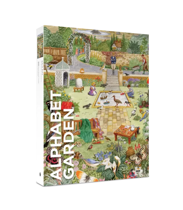 Pomegranate Gale Pitt Alphabet Garden puslespil 1000 brikker