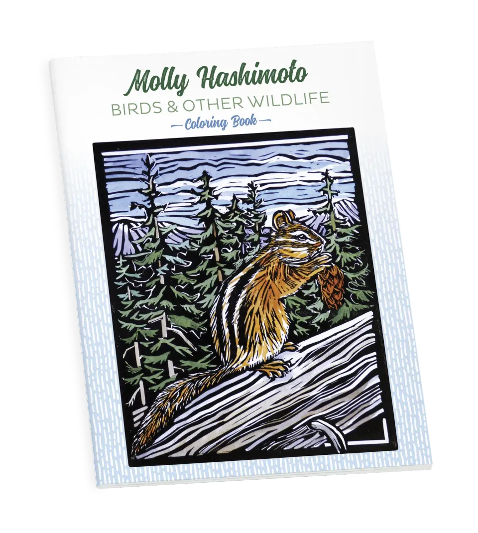 Pomegranate Molly Hashimoto Birds & Wildlife malebog dyr fugle