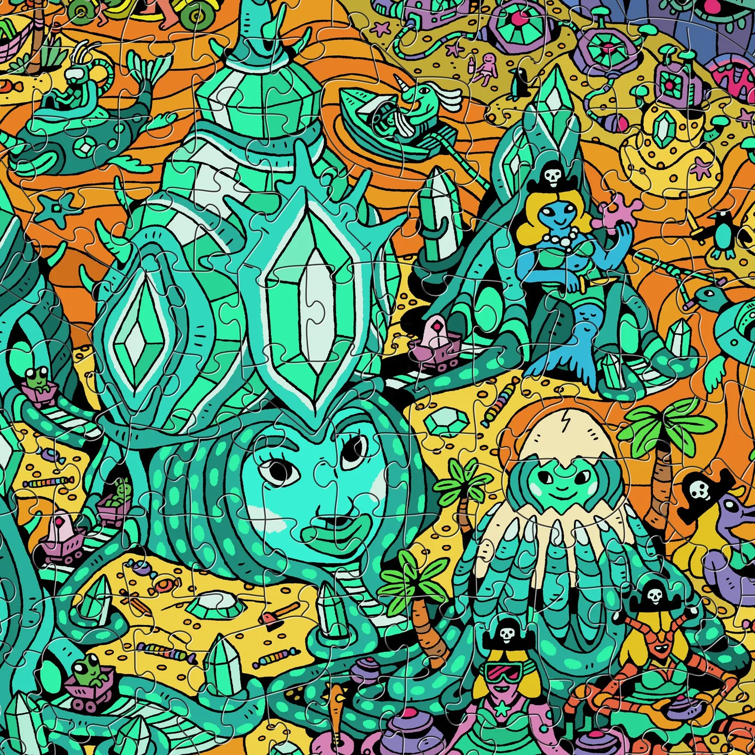 Magic Puzzle Company The Drippy Trip puslespil – magisk