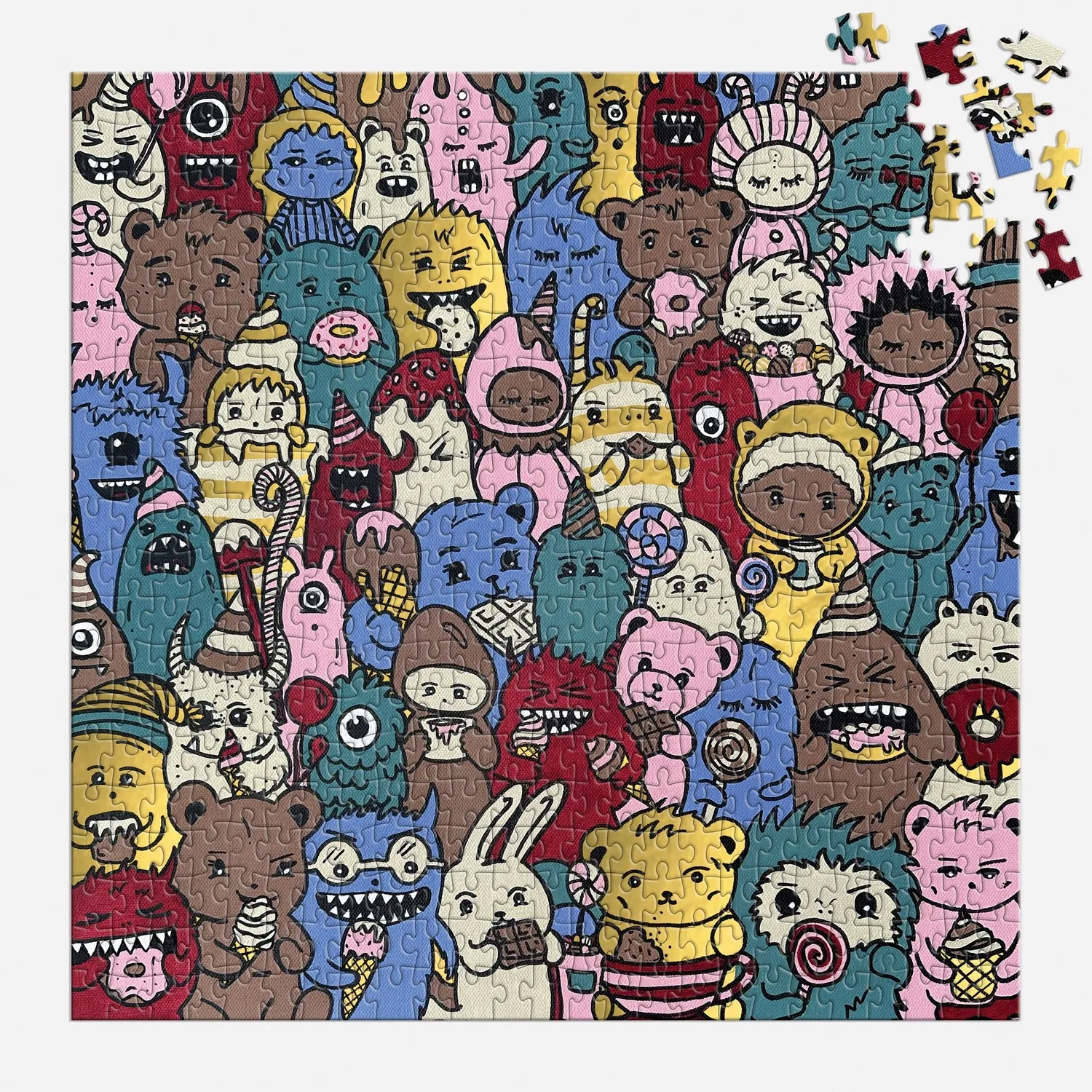 Good Puzzle Co. Barbtropolis Sweet Dreams 500 puslespil foil
