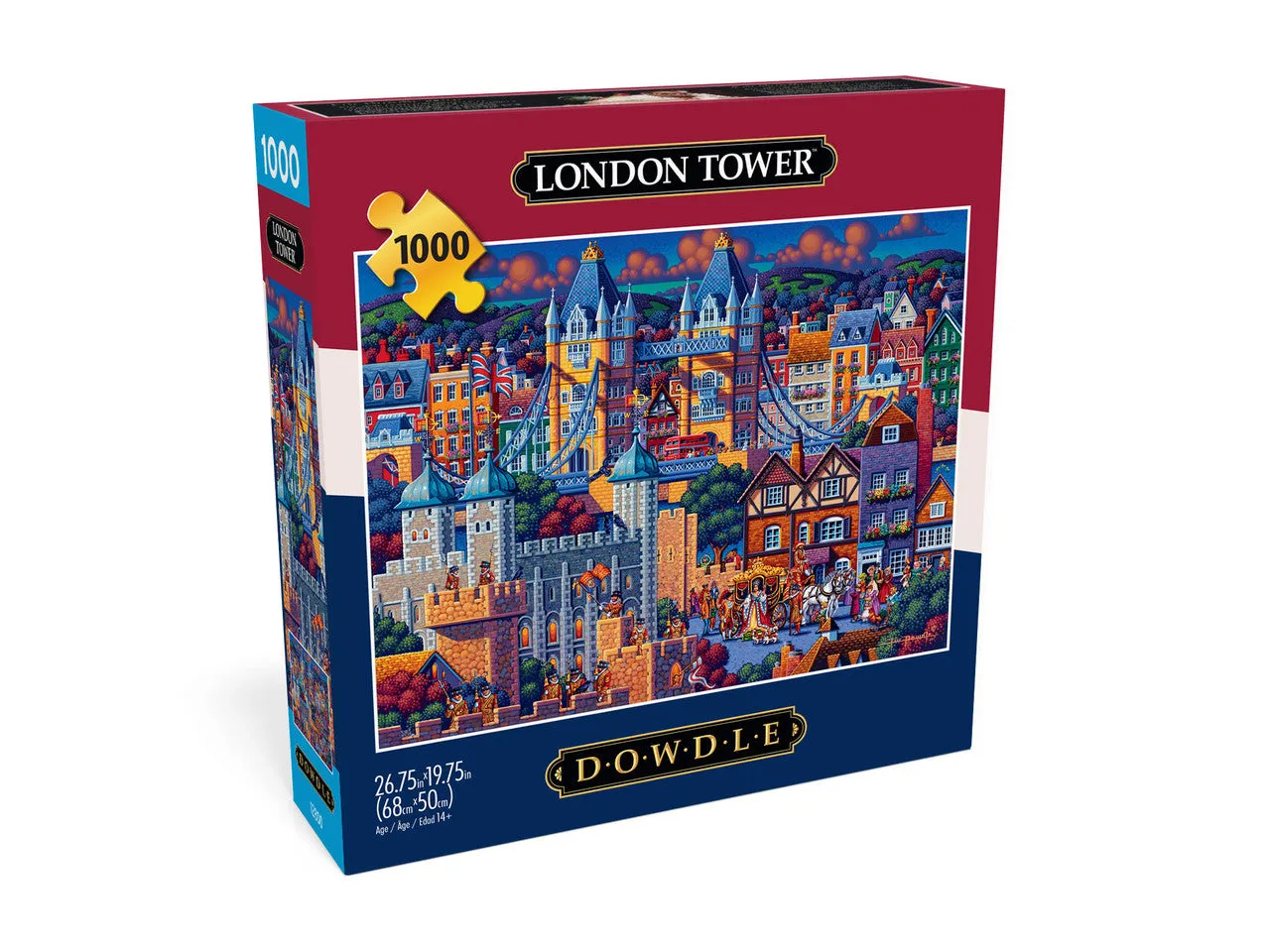 Buffalo Games Eric Dowdle London Tower puslespil 1000 brikker