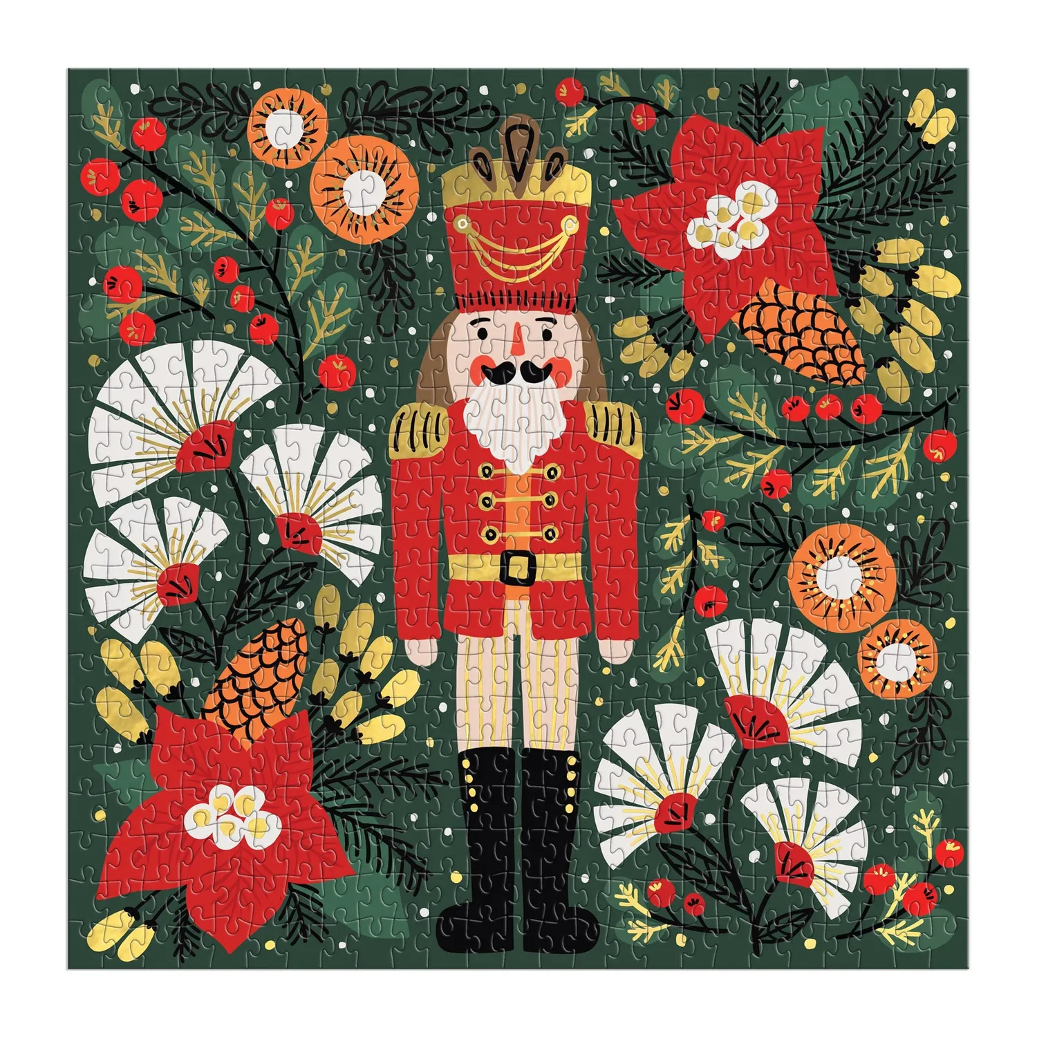 Sandra Hutter Merry Nutcracker puslespil 500 brikker folie