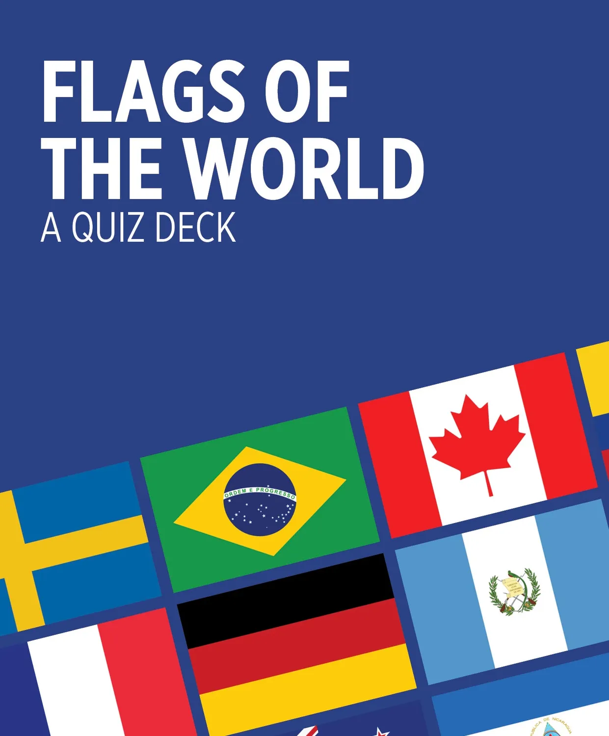 Pomegranate Flags of the World quizkort 48 stk flag