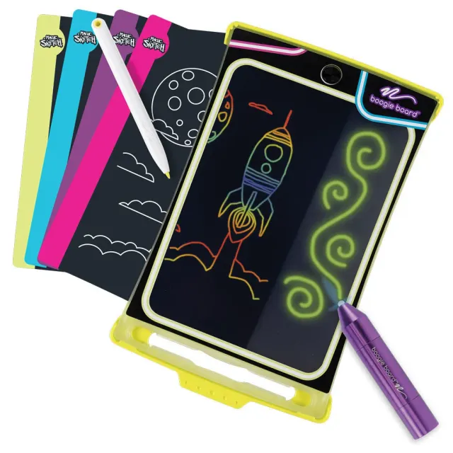 Buffalo Games Magic Sketch Glow tegneplade selvlysende