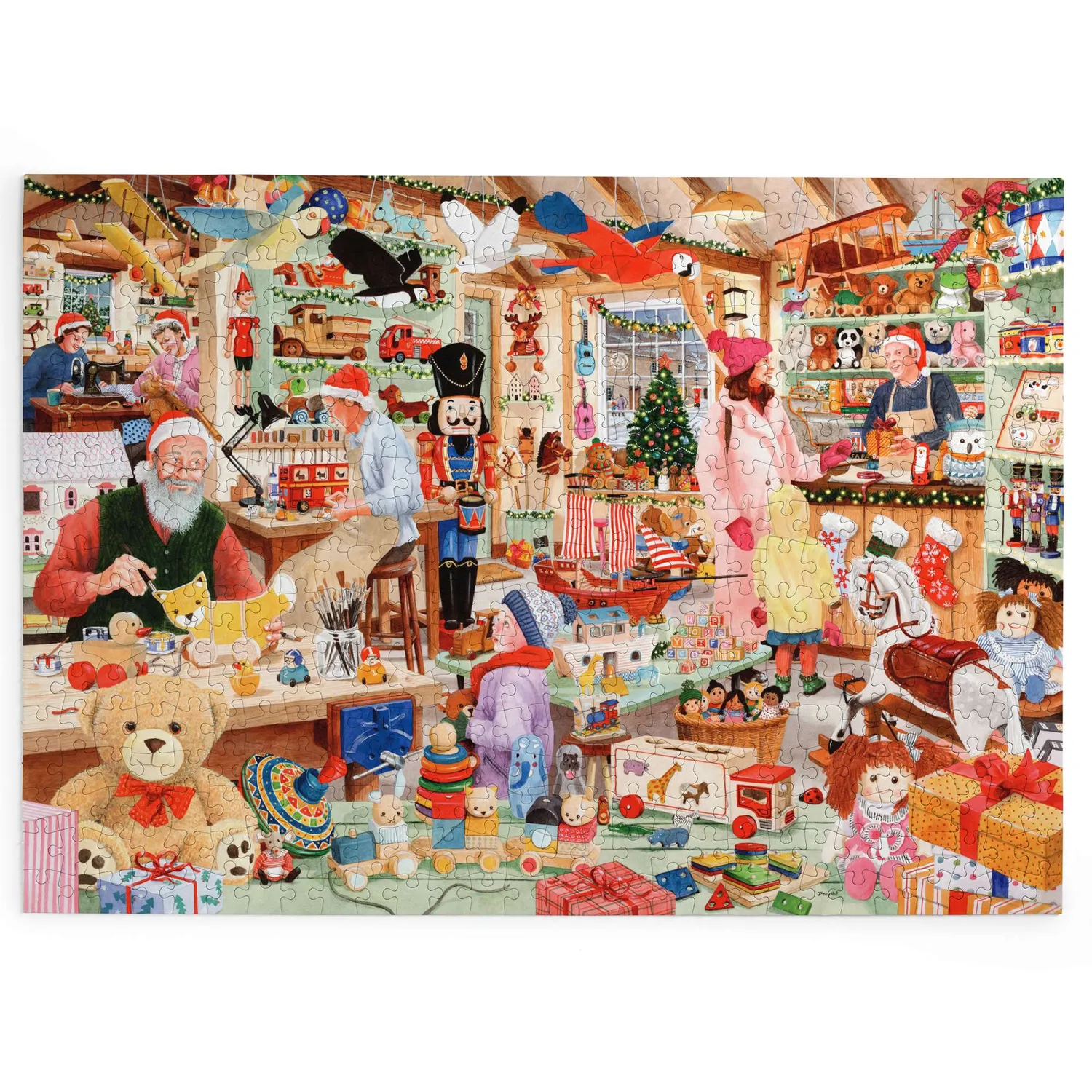 House of Puzzles No. 22 Toymaker's Workshop puslespil 500 brikker jul