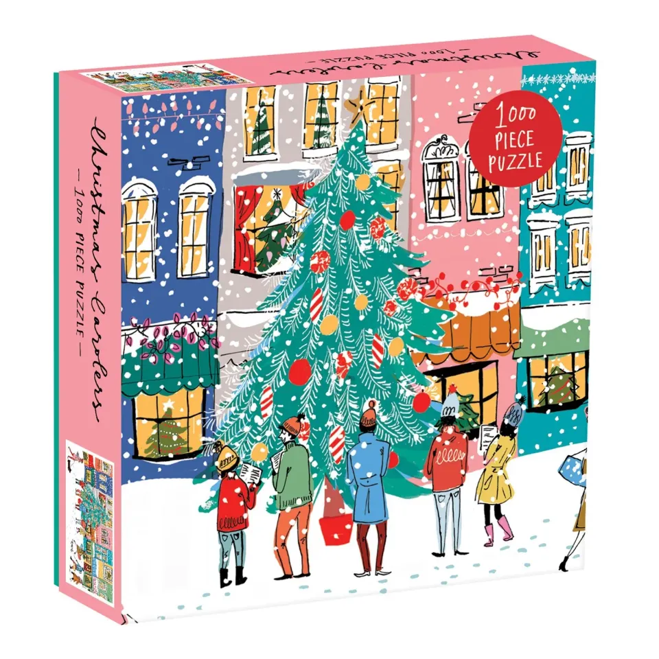 Good Puzzle Co. Christmas Carolers puslespil 1000 brikker jul