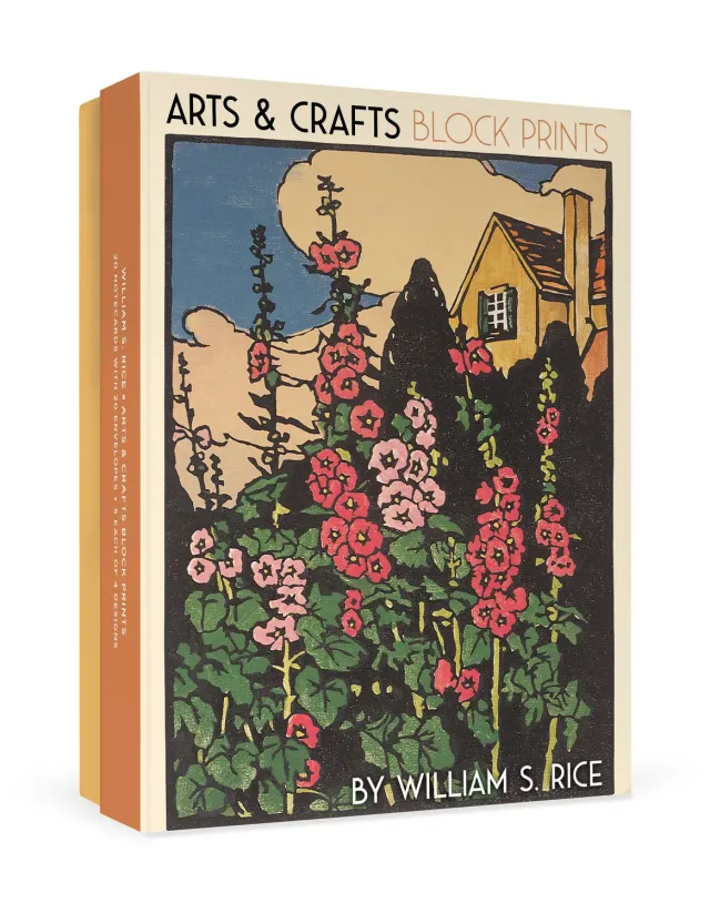 Pomegranate Arts and Crafts William S. Rice brevkort 20 stk landskab