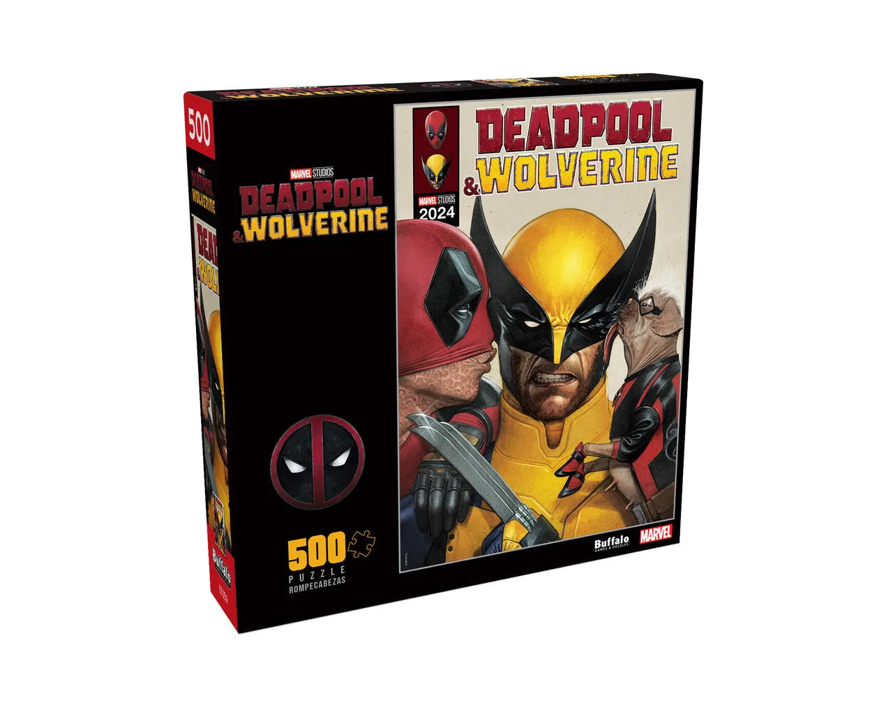 Buffalo Games Marvel Deadpool puslespil 500 brikker comic
