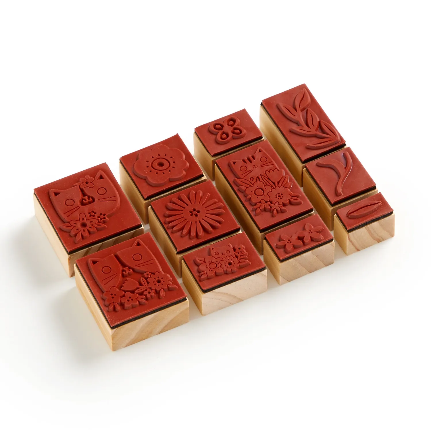 Good Puzzle Co. Blooming Cats stempelsæt katte 11 dele
