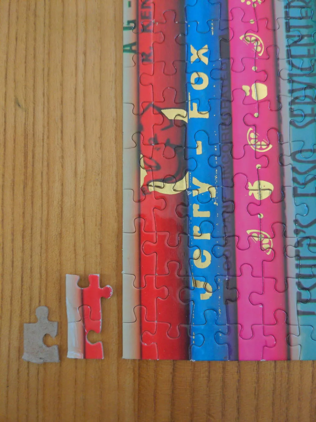Galison Phat Dog Vintage Pencils 1000 puslespil folie 1000 brikker