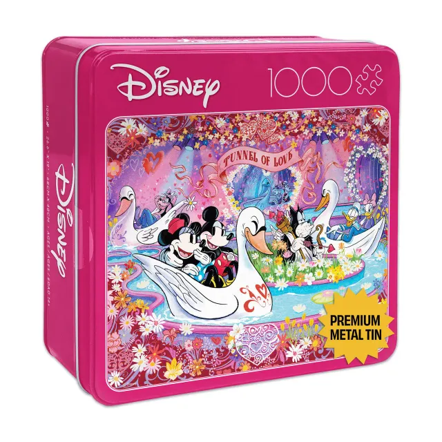 Buffalo Games Collector's Tin Tunnel of Love puslespil 1000 brikker Disney