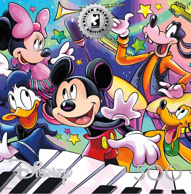Buffalo Games Silver Select Disney Mickeys Music puslespil 500 brikker