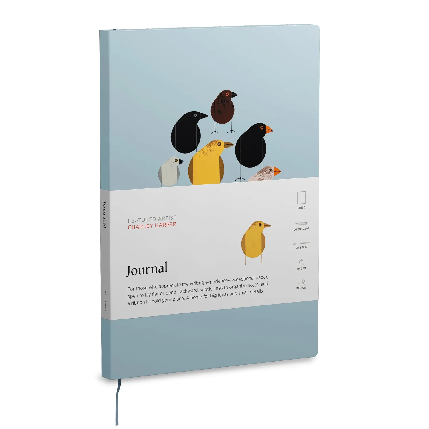 Pomegranate Charley Harper Journal notesbog standard fugle