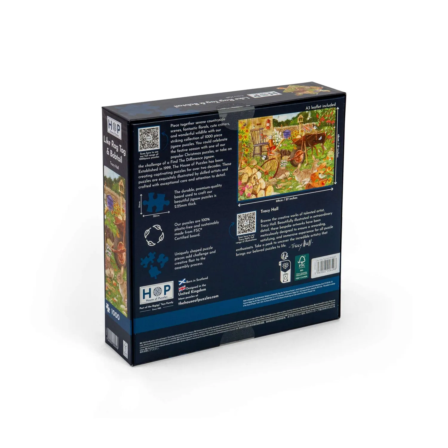 House of Puzzles Like Rag Tag and Bobtail 1000 puslespil have