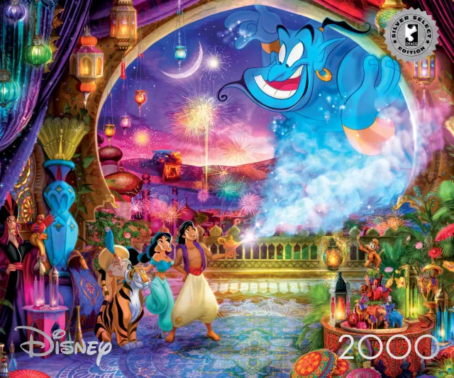 Ceaco Disney Aladdin puslespil 2000 brikker Silver Select