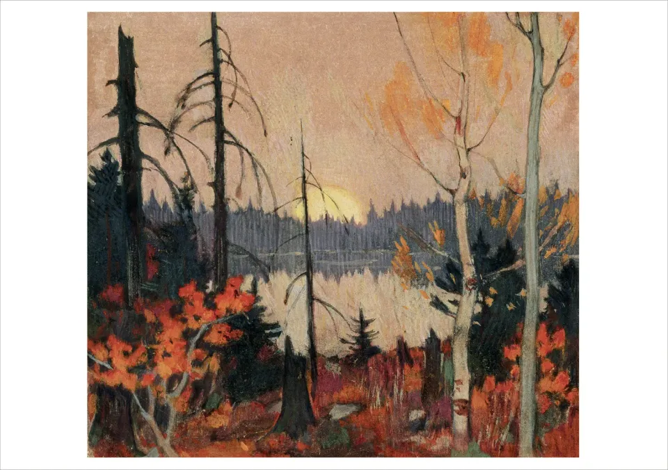 Pomegranate Northern Land kort Clarence Gagnon landskab