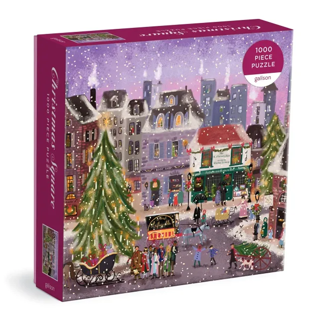 Good Puzzle Co. Christmas Square Joy Laforme puslespil 1000 brikker jul