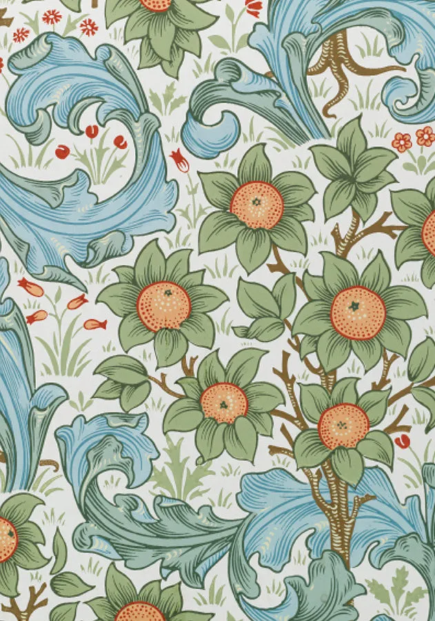 Pomegranate Morris blomster brevkort 20 kort med kuverter gave