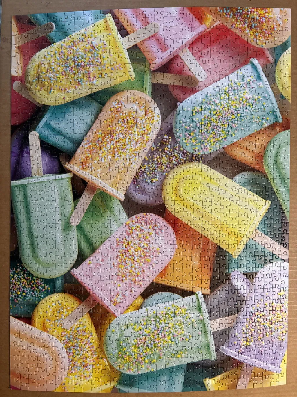 Galison Icy Treats puslespil 1000 brikker isdessert
