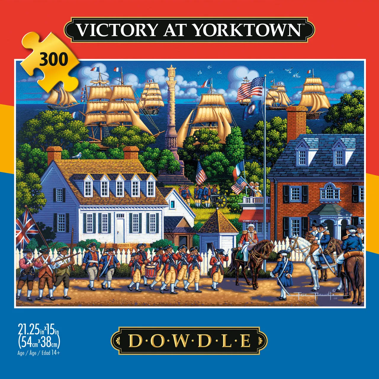 Buffalo Games Eric Dowdle Victory at Yorktown puslespil 300 brikker