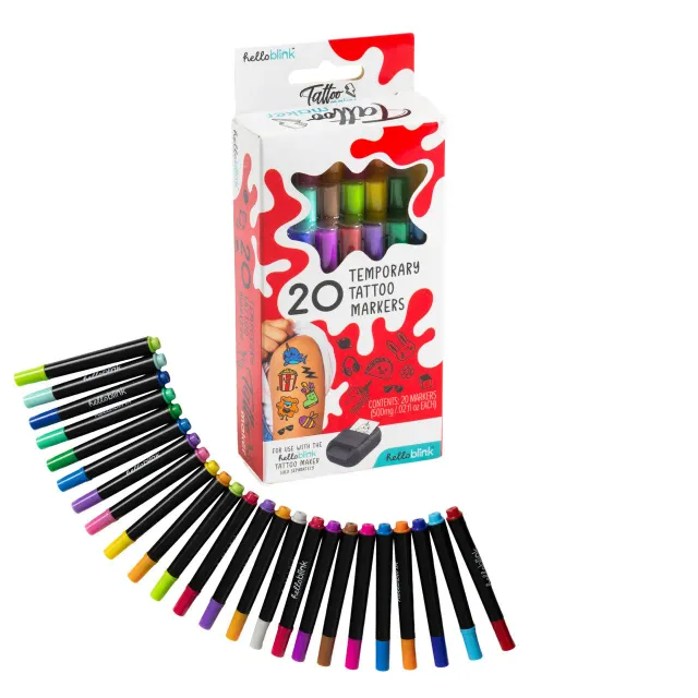 Ceaco Hello Blink Tattoo Maker tusser 20-pak