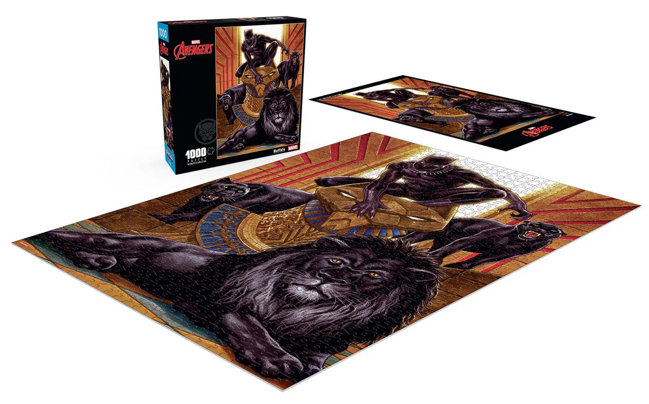 Buffalo Games Marvel Black Panther Vol.6 puslespil 1000 tegneserie