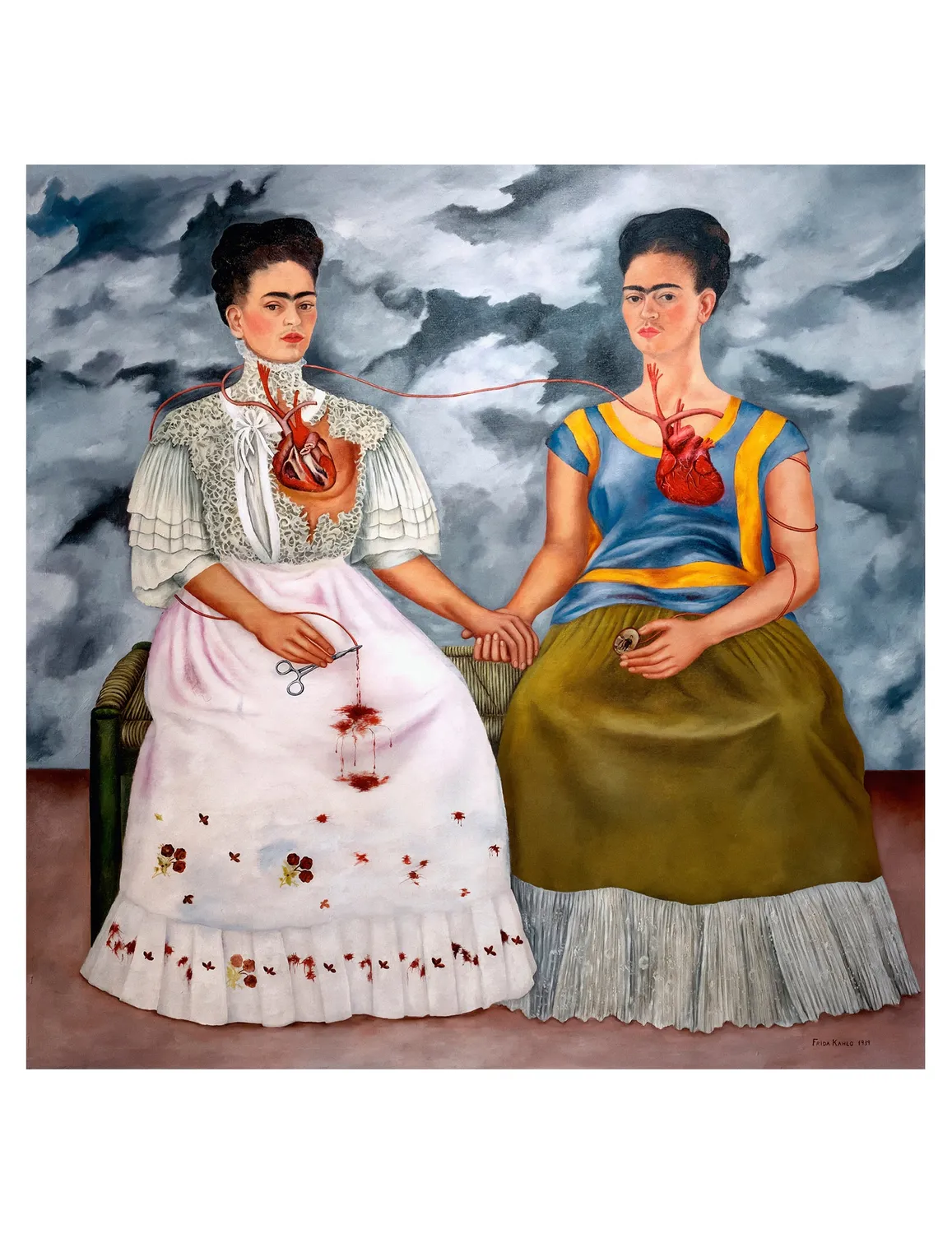 Pomegranate Frida Kahlo Keepsake kortæske med kort