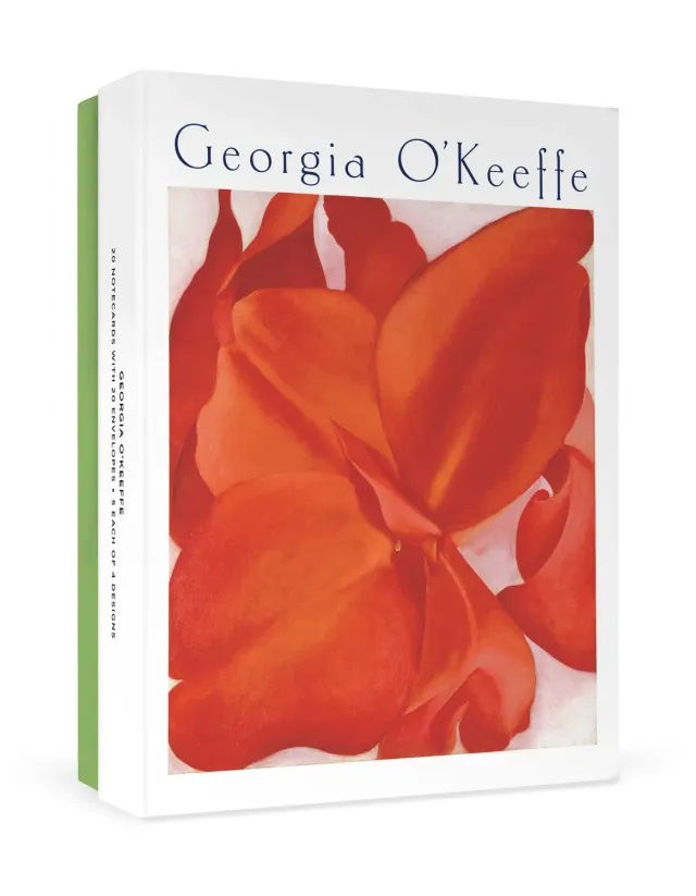 Pomegranate Georgia O’Keeffe kortæske 20 kort blomster